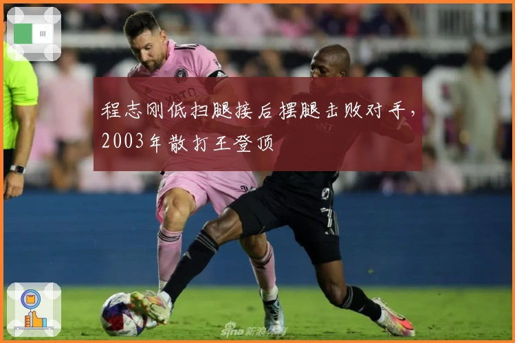 程志刚低扫腿接后摆腿击败对手，2003年散打王登顶